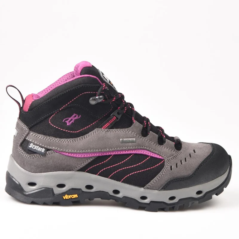 Botas de montaña y trekking Mujer Bestard Space Mid Lady Gore-Tex Gris