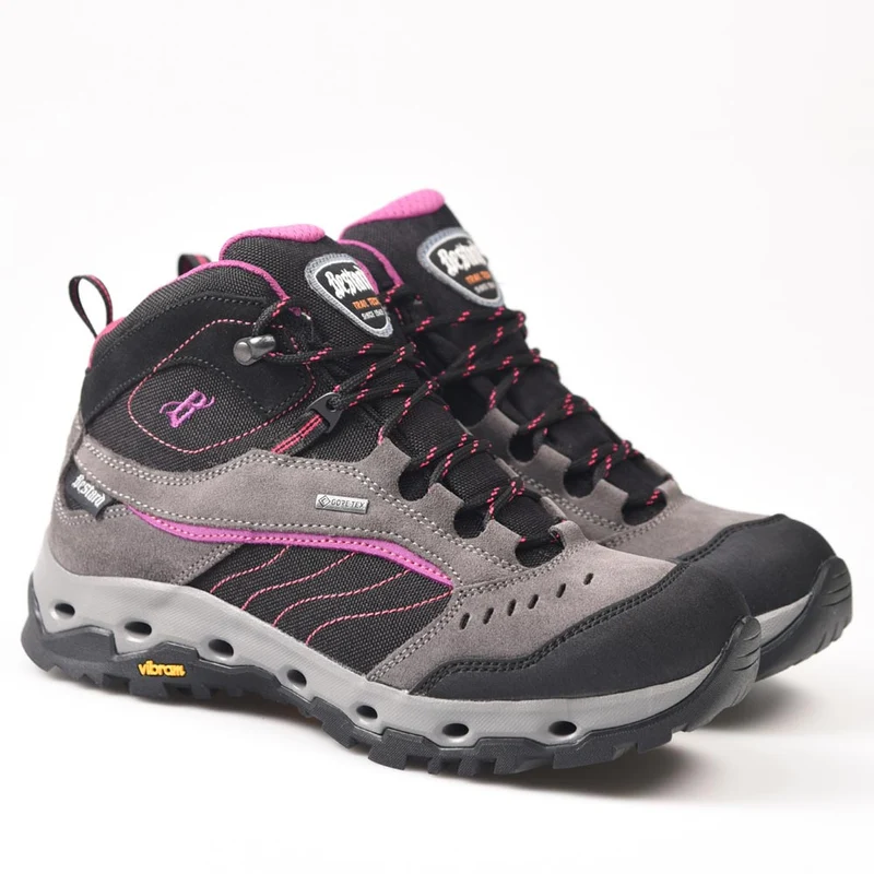Botas de montaña y trekking Mujer Bestard Space Mid Lady Gore-Tex Gris