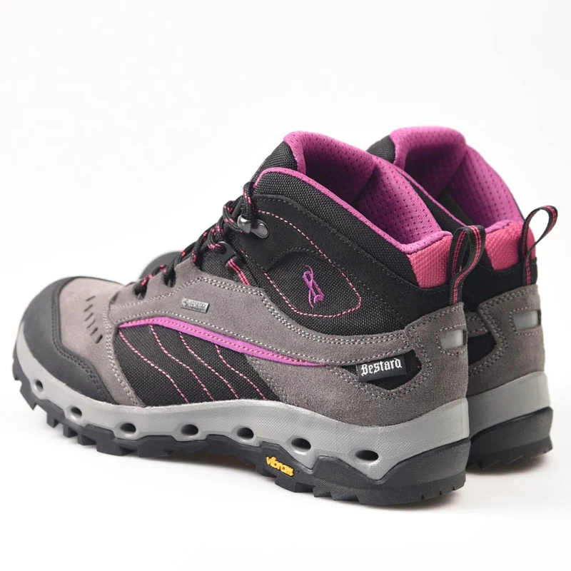 Botas de montaña y trekking Mujer Bestard Space Mid Lady Gore-Tex Gris