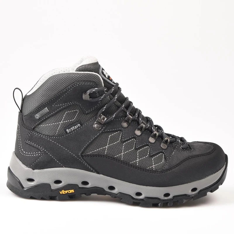 Botas de montaña y trekking Hombre Bestard Gravity Mid Gore-Tex Gris