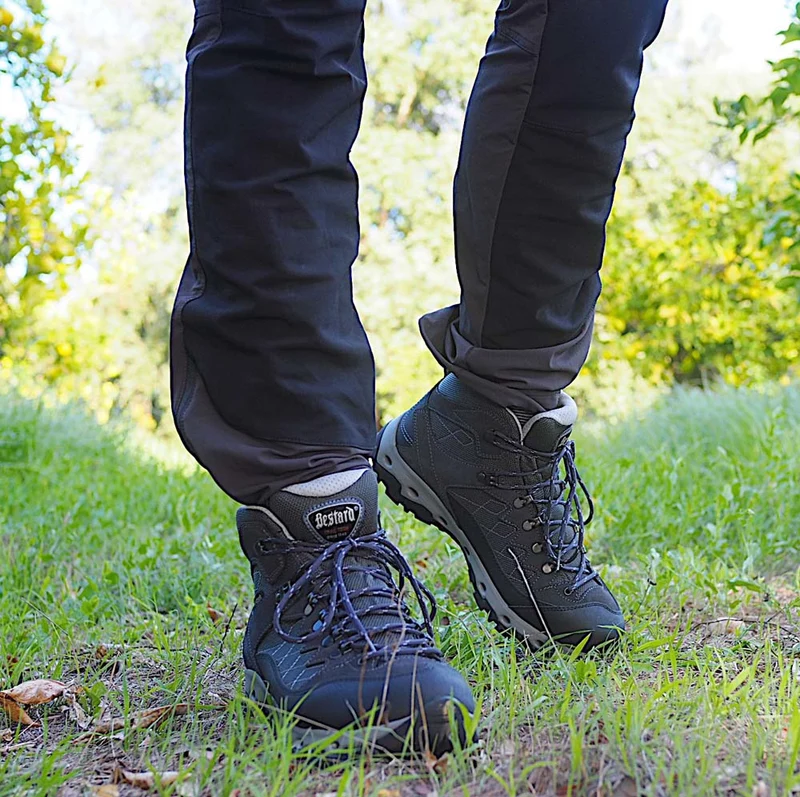 Botas de montaña y trekking Hombre Bestard Gravity Mid Gore-Tex Gris