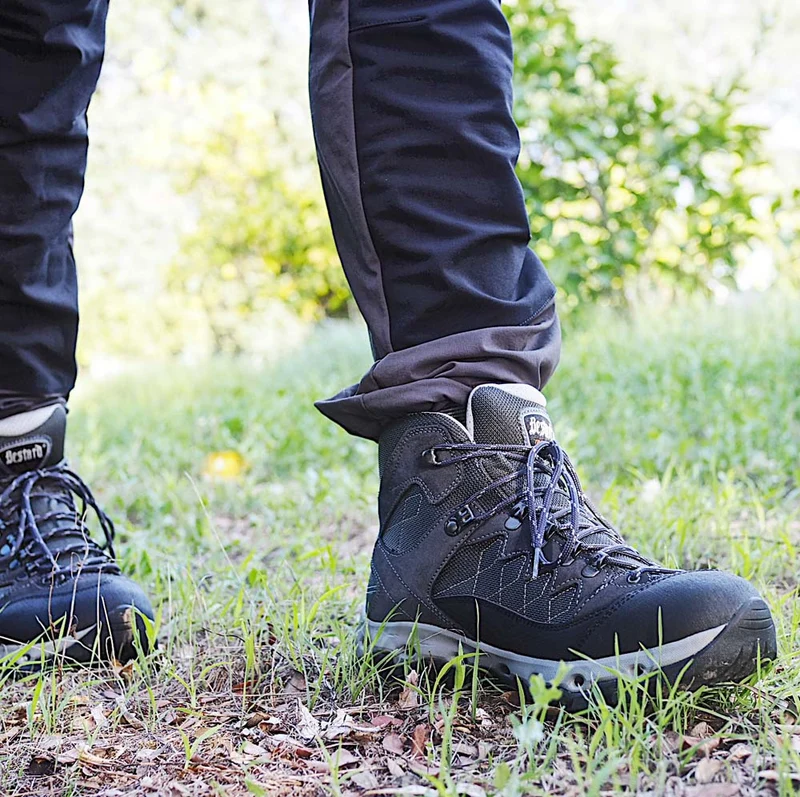 Botas de montaña y trekking Hombre Bestard Gravity Mid Gore-Tex Gris