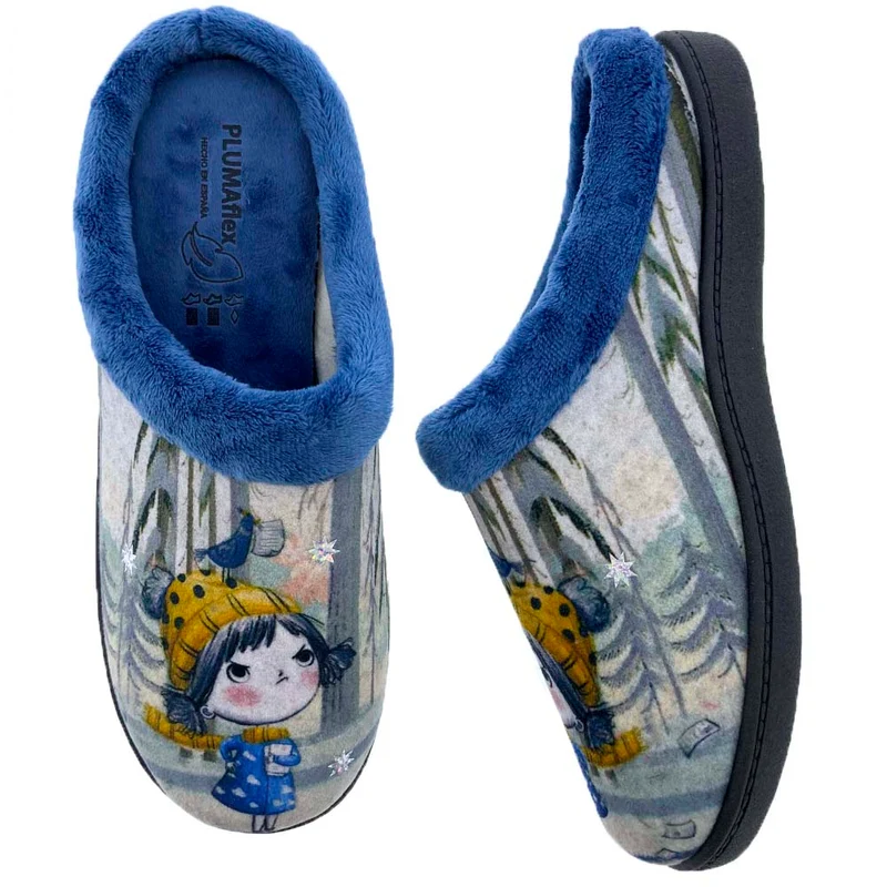 Zapatillas de Casa Roal 12213 Niña Bosque