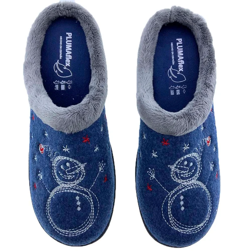 Zapatillas De Casa Roal 12237 Marino