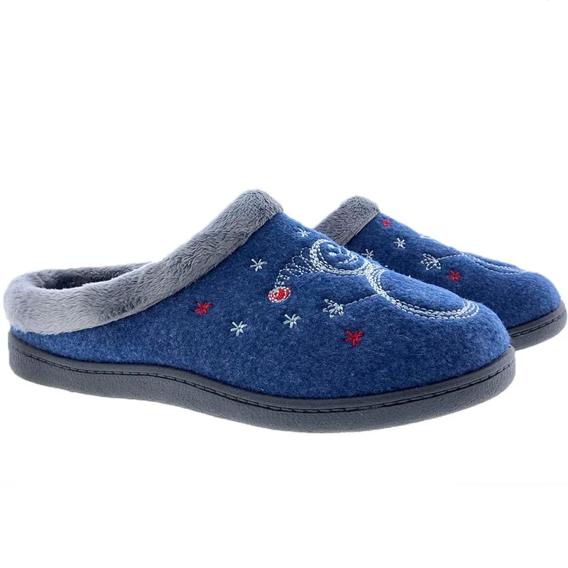 Zapatillas De Casa Roal 12237 Marino