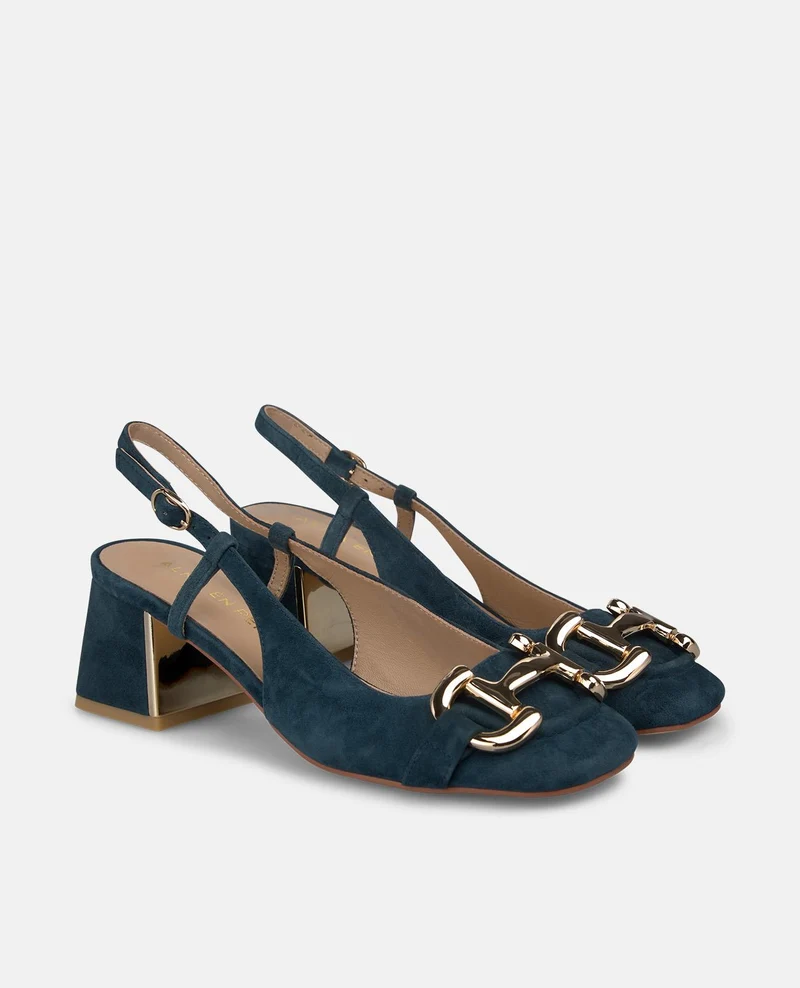 ZAPATO DESTALONADO CON HEBILLA