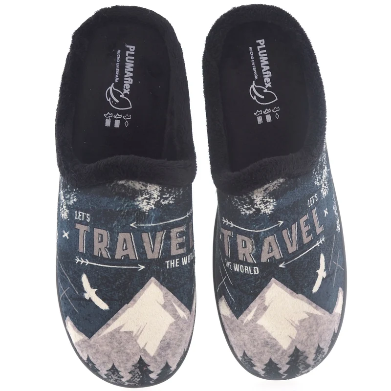 Zapatillas de Casa Roal 12229 Negro