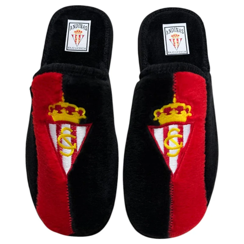 Zapatillas Real Sporting de Gijón 790-160 Azul-Rojo