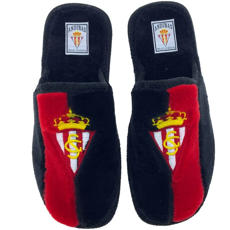Zapatillas Real Sporting de Gijón 790-160 Azul-Rojo