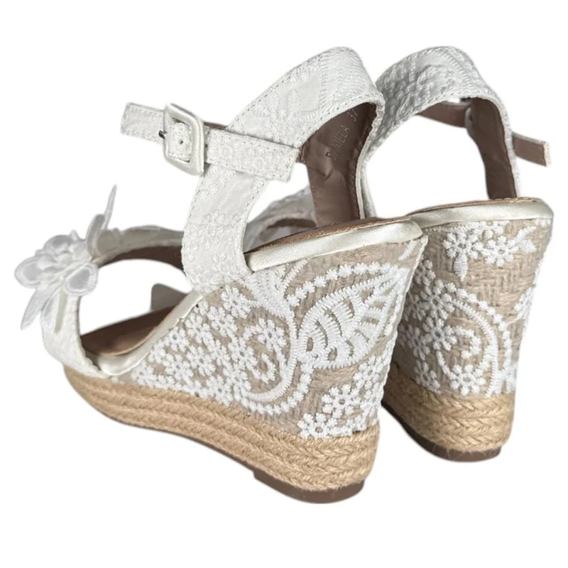 Cuñas de Novia Mandarina Daniela Blanco
