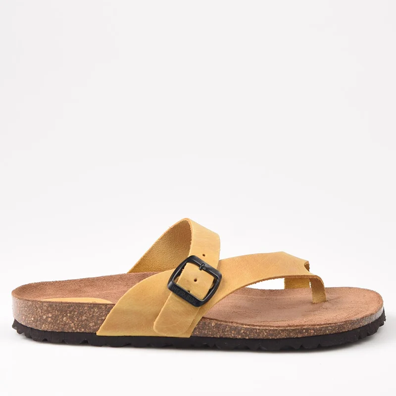Sandalias Interbios 7119 Mostaza