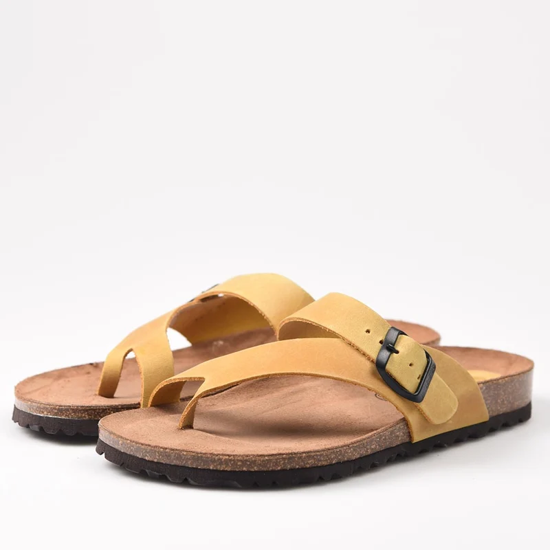 Sandalias Interbios 7119 Mostaza