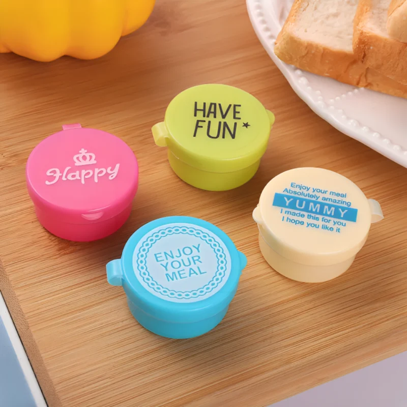 Miomu Set de 4 Mini Recipientes para Aderezos o Mieles