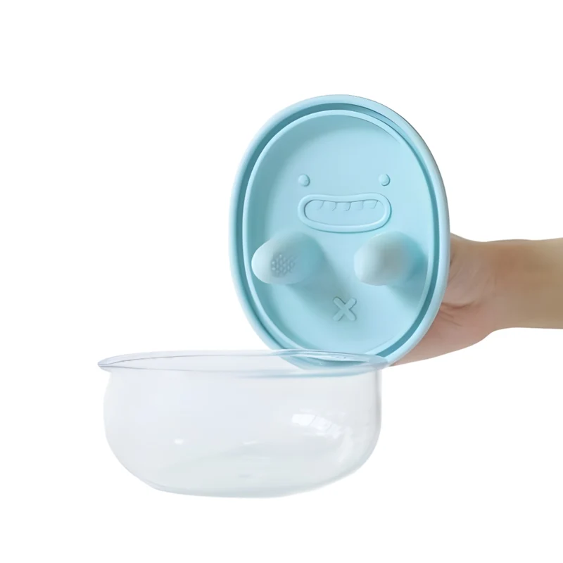 Miomu Contenedor para Snacks, Deditos Limpios