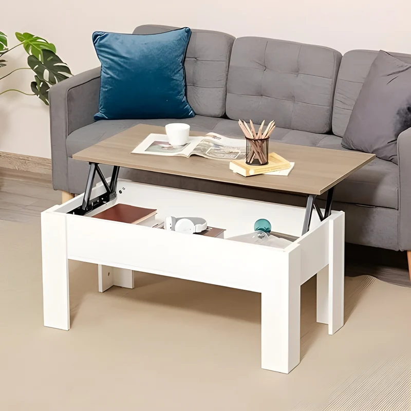 Miomu Mesa de Centro Elevable Multifuncional