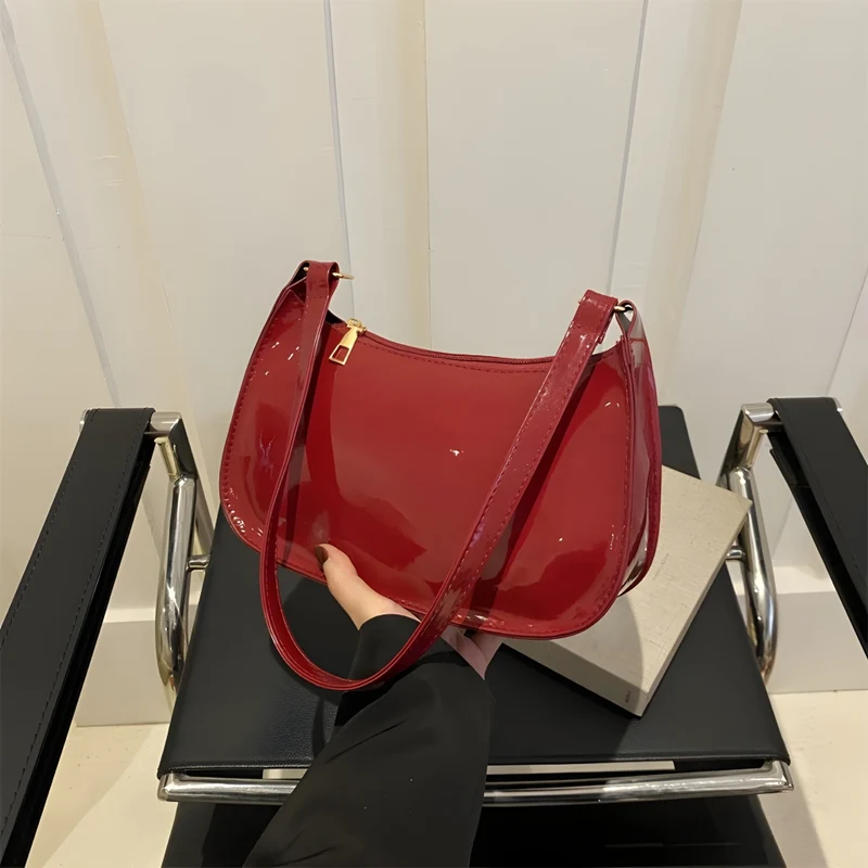 Miomu Bolso Pequeño para Mujer, Rojo Vino