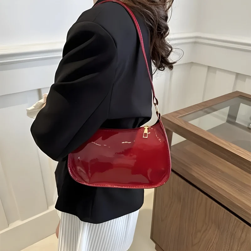 Miomu Bolso Pequeño para Mujer, Rojo Vino