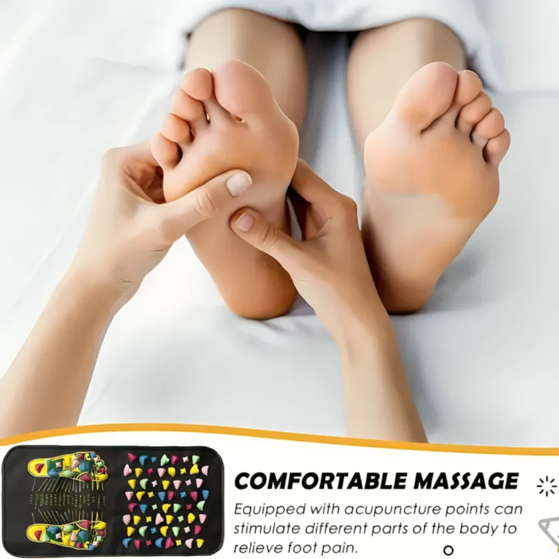 Miomu Tapete de Acupresión y Reflexología para Pies
