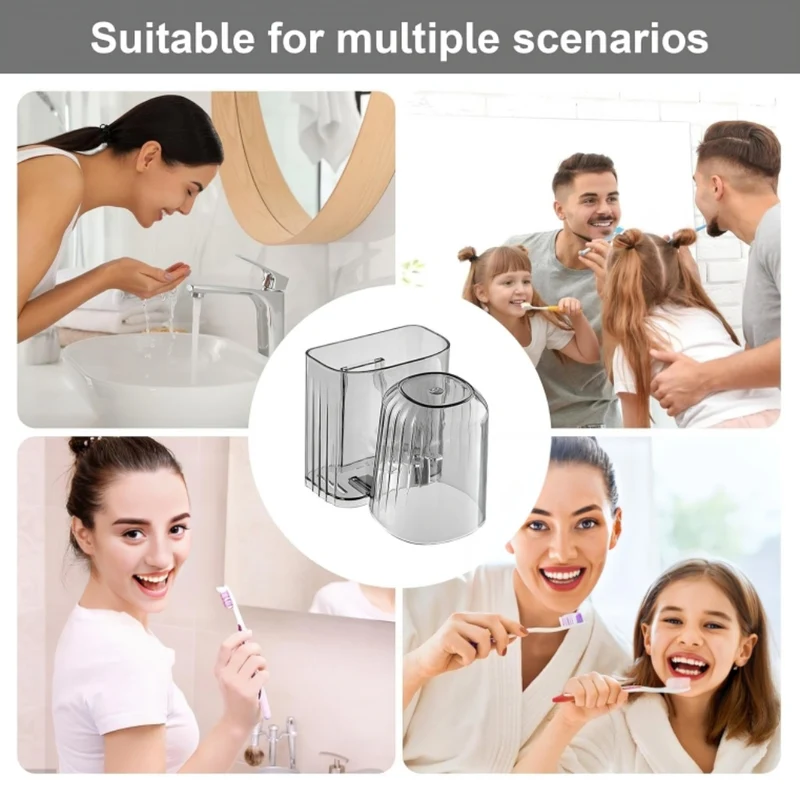 Miomu Organizador Acrílico para Cepillos y Accesorios Dentales