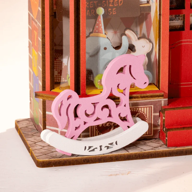 Miomu Rompecabezas de Madera 3D Juguetería Whimsy Robotime
