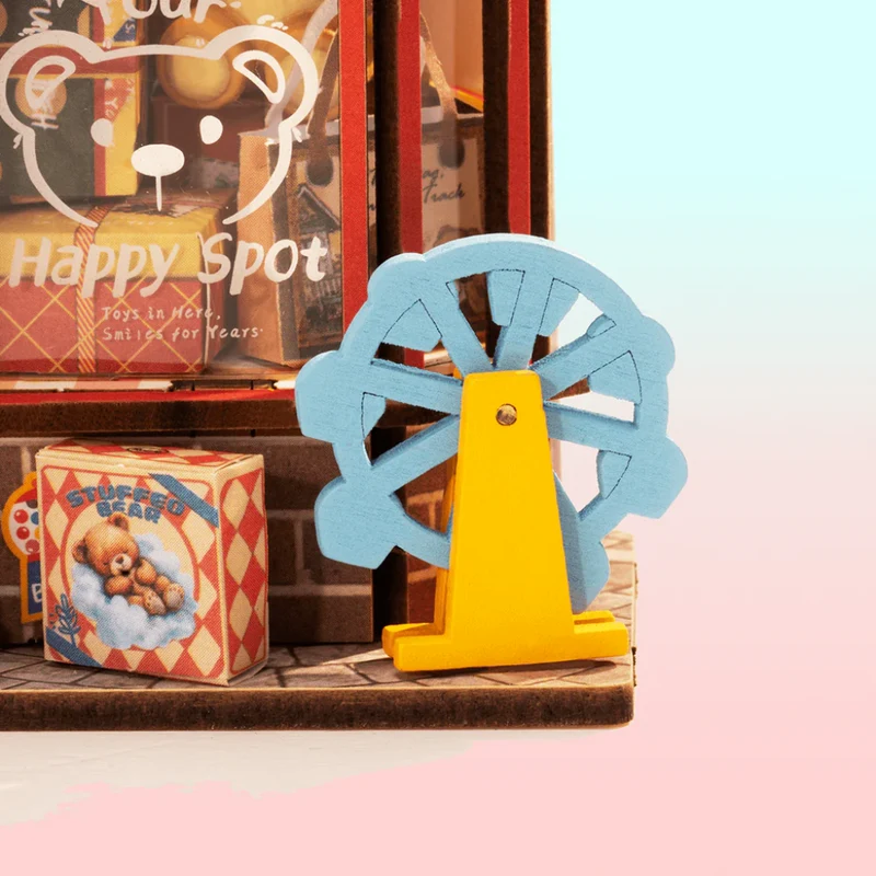 Miomu Rompecabezas de Madera 3D Juguetería Whimsy Robotime