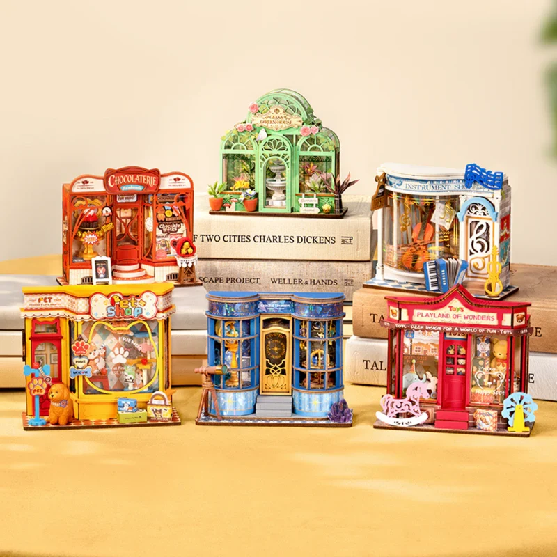 Miomu Rompecabezas de Madera 3D Juguetería Whimsy Robotime