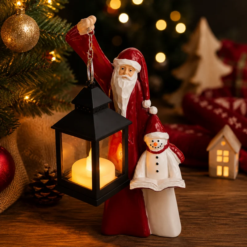 Miomu Lampara Navideña Santa Nórdico