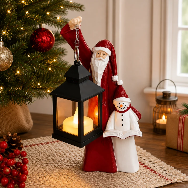 Miomu Lampara Navideña Santa Nórdico