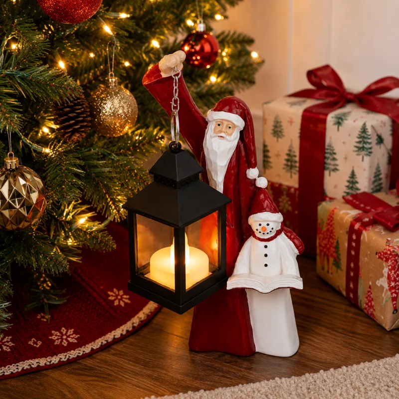 Miomu Lampara Navideña Santa Nórdico
