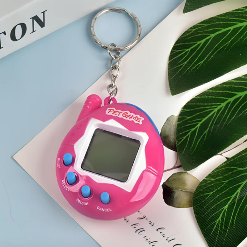 Miomu Mini Consola Retro Portátil para Criar Mascota Virtual