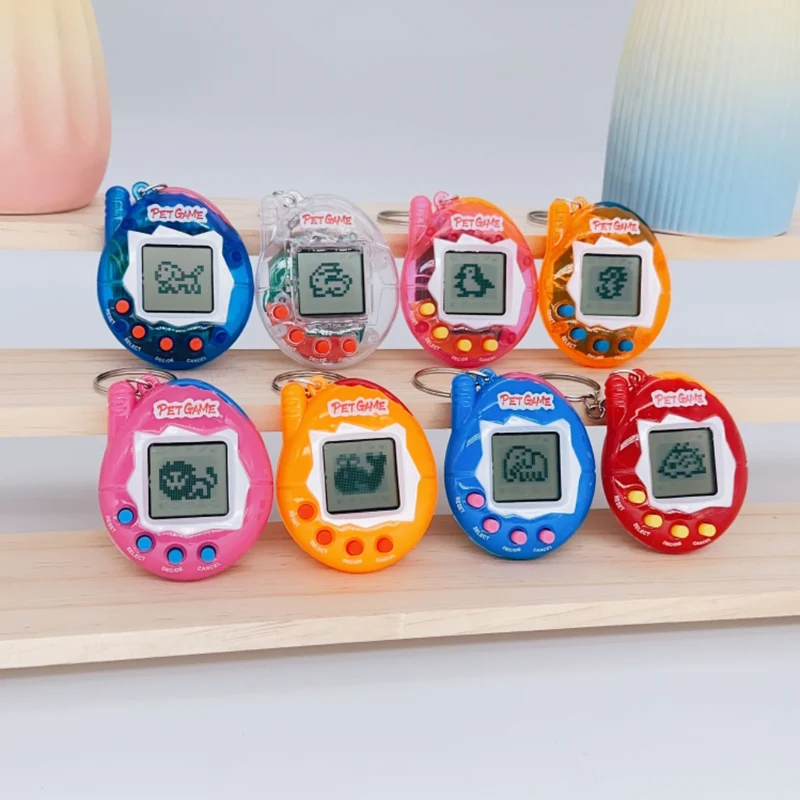Miomu Mini Consola Retro Portátil para Criar Mascota Virtual