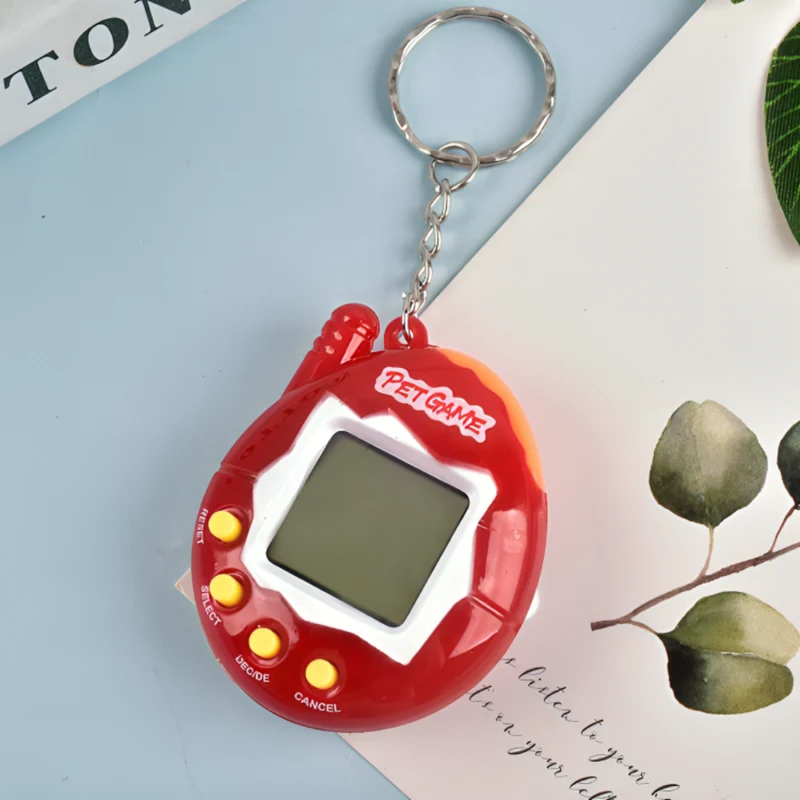 Miomu Mini Consola Retro Portátil para Criar Mascota Virtual