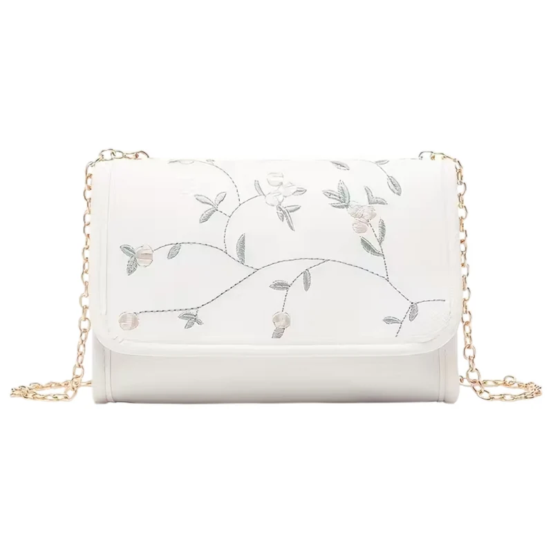 Miomu Bolso de Cuero Sintético con Diseño Floral