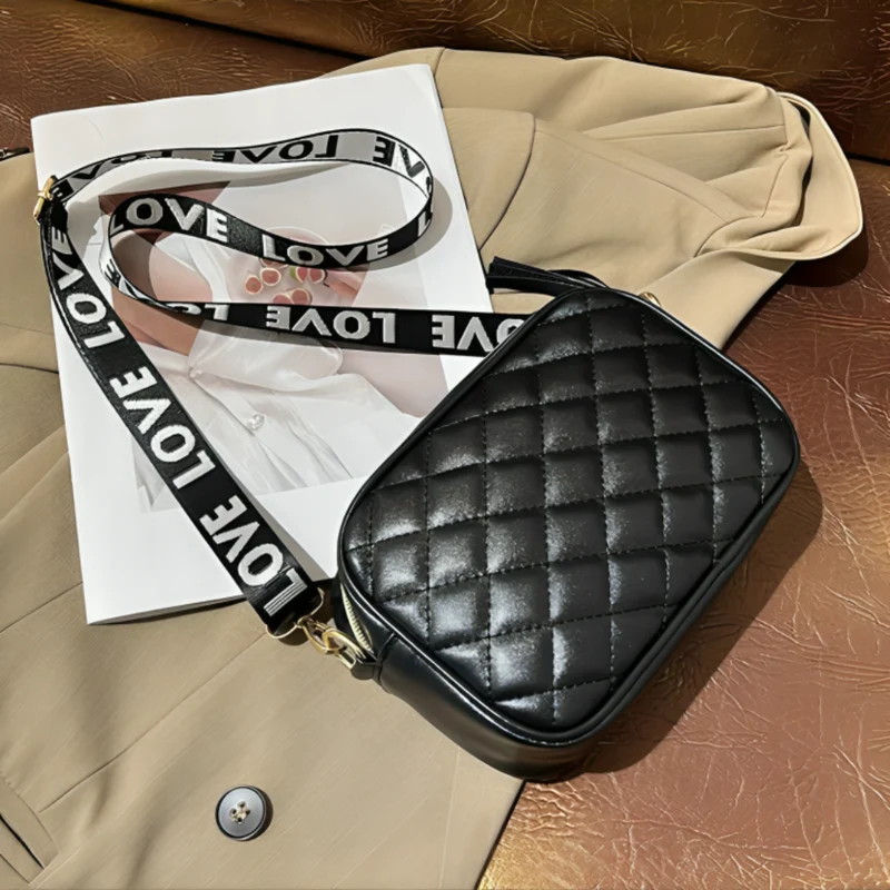 Miomu Bolso Cuadriculado Acolchado Tipo Crossbody