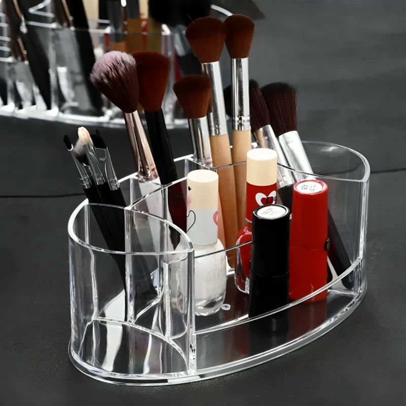 Miomu Organizador de Cósmeticos y Joyeria, Diseño Ovalado
