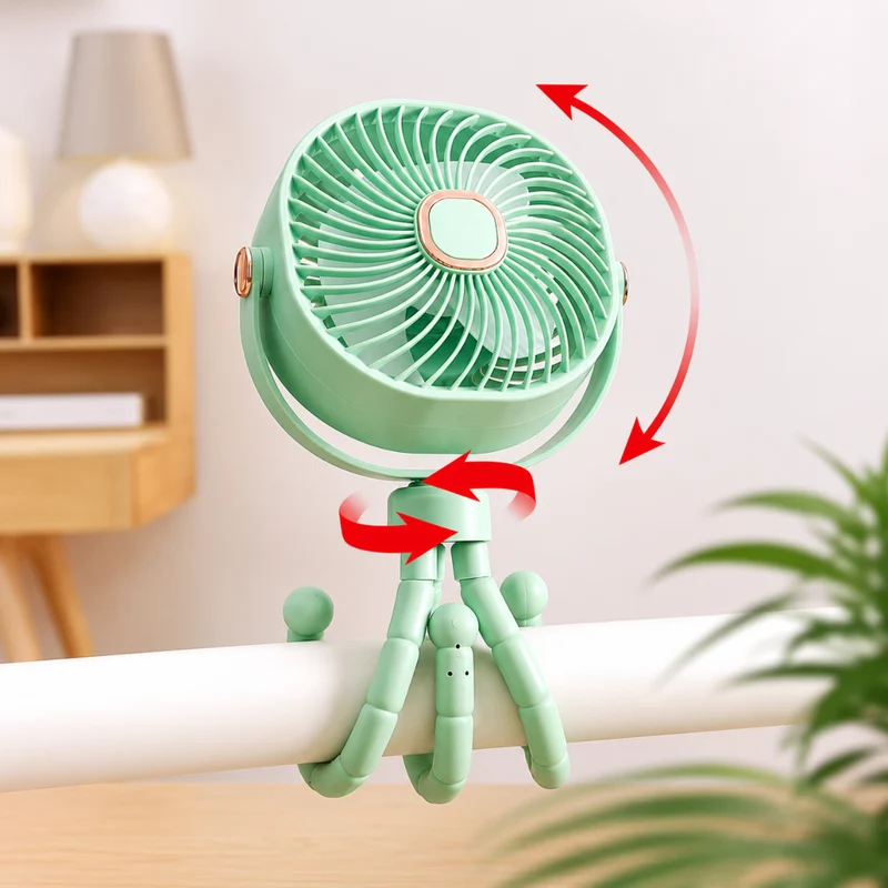 Miomu Ventilador de Escritorio Flex Air