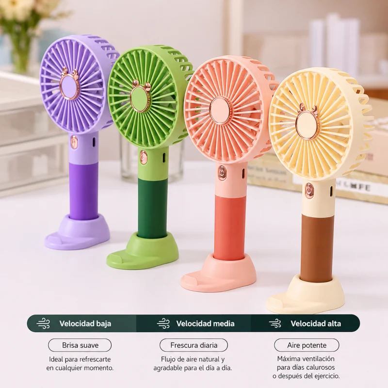 Miomu Ventilador de Escritorio, Chill Station