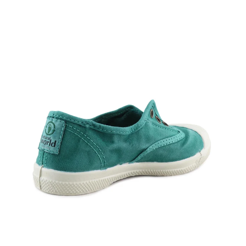 Zapatilla menta LONA470 Natural World