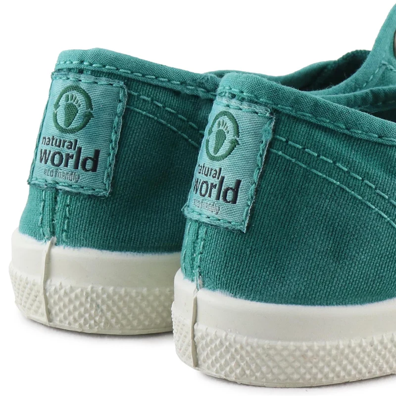 Zapatilla menta LONA470 Natural World