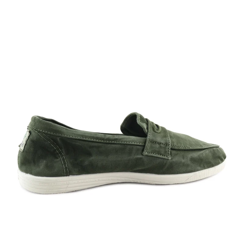 Mocasín kaki lavado LONA316 Natural World