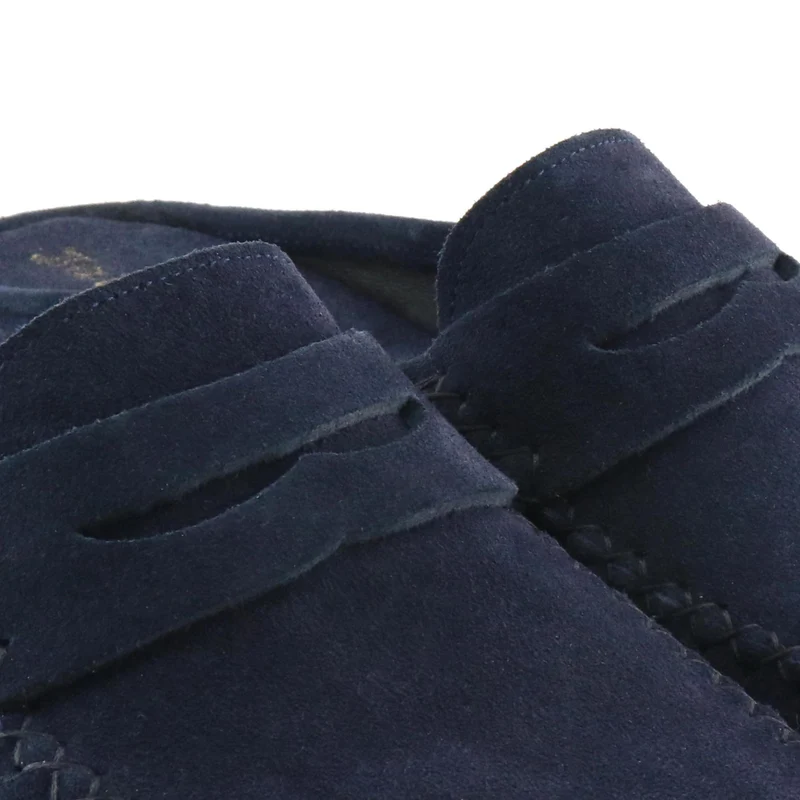 Zapatilla casa serraje azul 2505 Jeromín