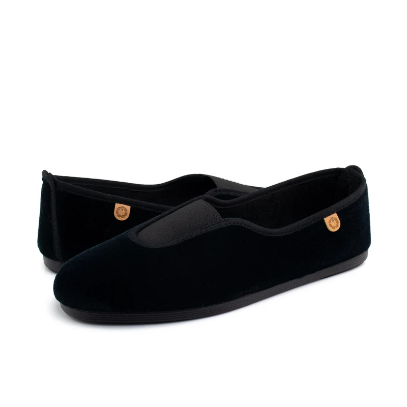 Zapatilla casa negra 55312 La Cadena