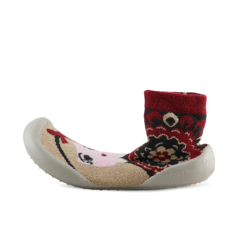 Zapatilla casa dorada E932F Collégien