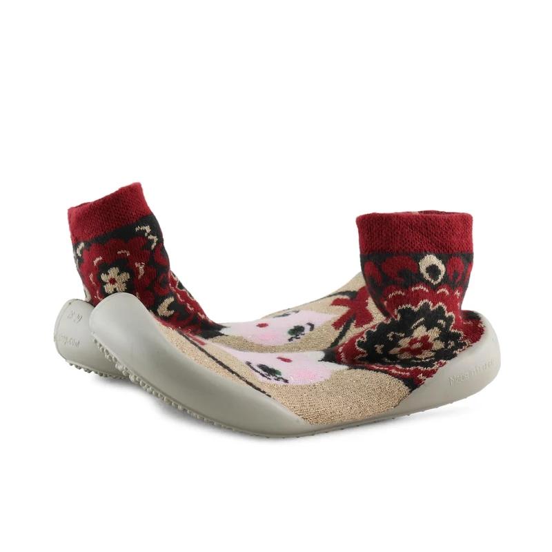 Zapatilla casa dorada E932F Collégien