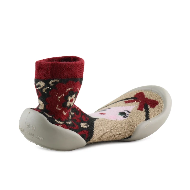 Zapatilla casa dorada E932F Collégien