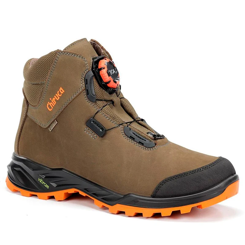 Botas de montaña y trekking Unisex Chiruca Alano Force Boa Hi Vis 08 Gore-Tex Verde
