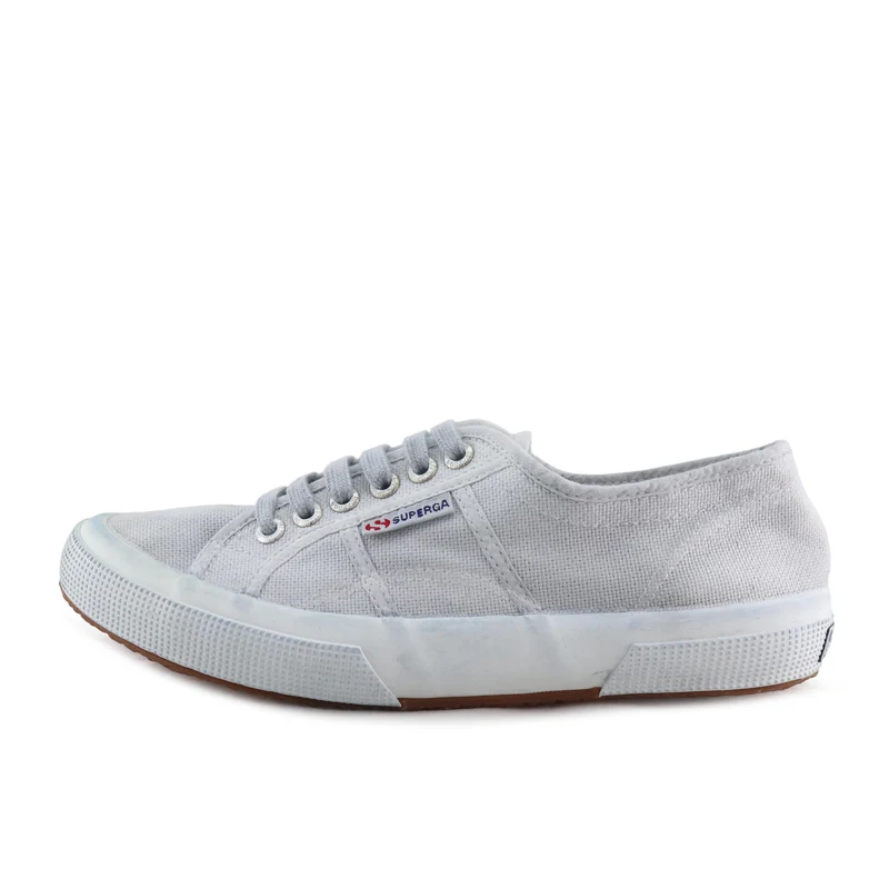 Zapatilla gris claro lavado 2750PCOTU Superga