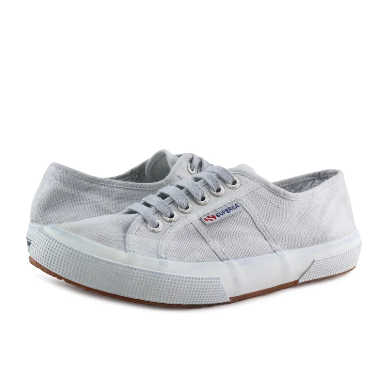 Zapatilla gris claro lavado 2750PCOTU Superga