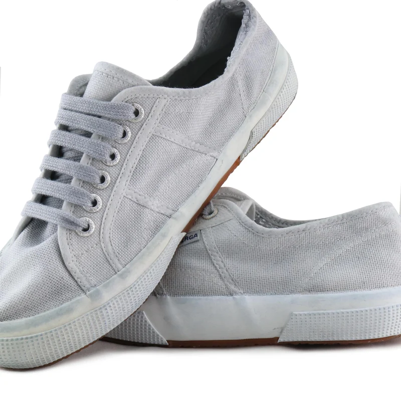 Zapatilla gris claro lavado 2750PCOTU Superga