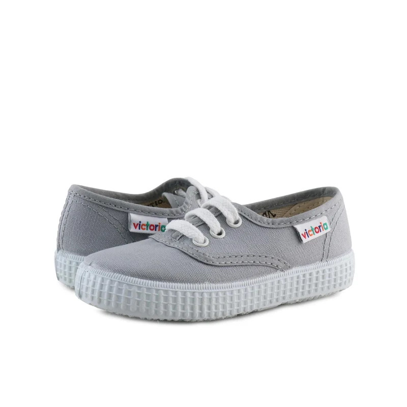 Zapatilla gris claro 6613 Victoria